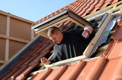 Pose de fenêtres de toit Velux à Dhuizel